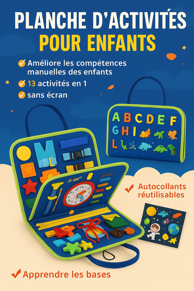 Planche d’activités éducatif (3-5ans)