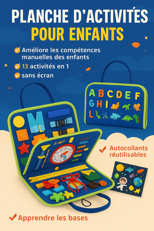 Planche d’activités éducatif (3-5ans)