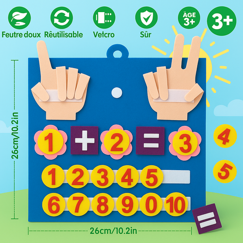 Tableau magique des chiffres (3-6ans)